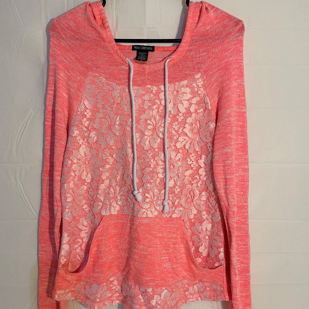 Miss Chievous Lacey Hoodie - Size Medium
